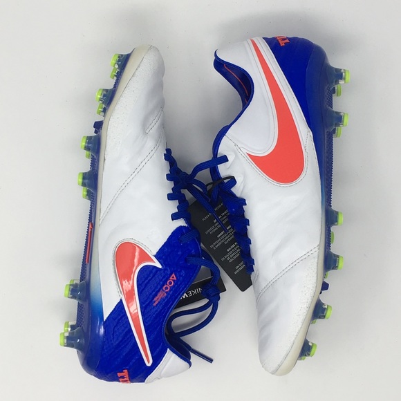 NIKE WOMEN’S TIEMPO LEGEND VI AG ACC SOCCER CLEATS - Picture 8 of 8
